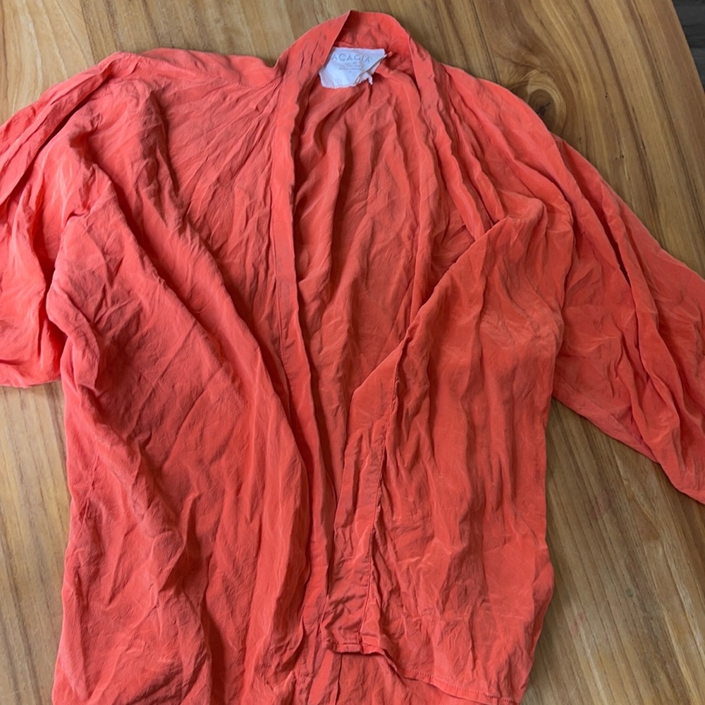 Silk acacia cover up